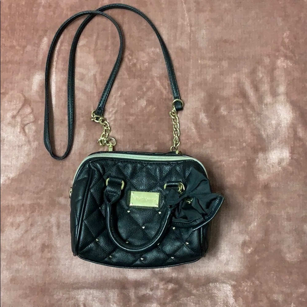 Kids black bag